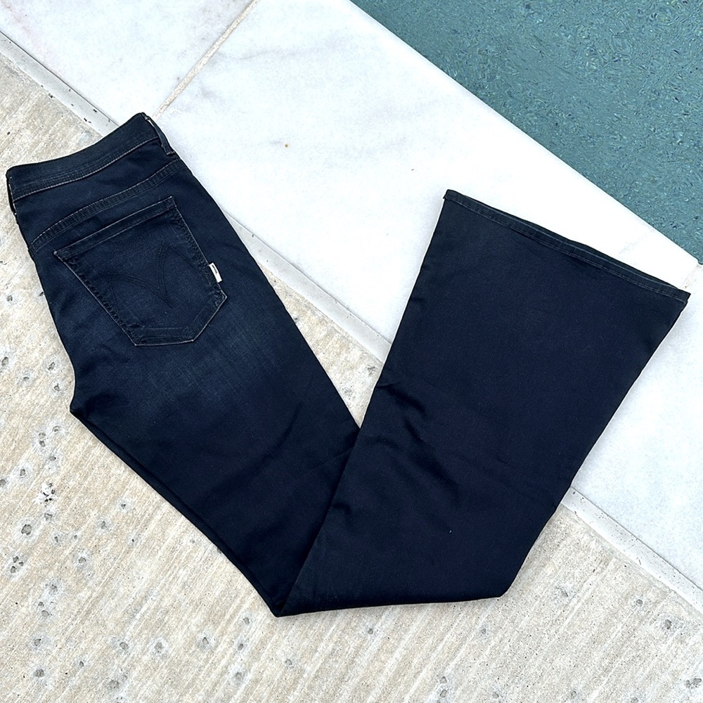 MOTHER The Curfew flare leg jeans